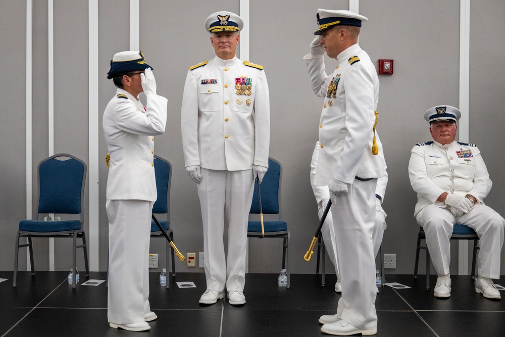 Coast Guard Sector Jacksonville holds change of command ceremony