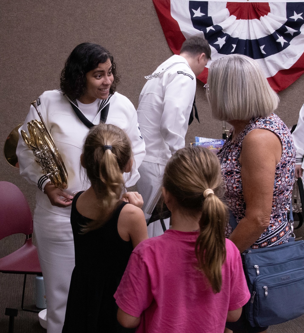 Windward Brass Quintet Bartram Trail Branch Library Concert