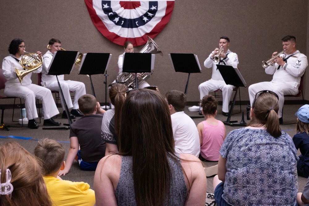 Windward Brass Quintet Bartram Trail Branch Library Concert