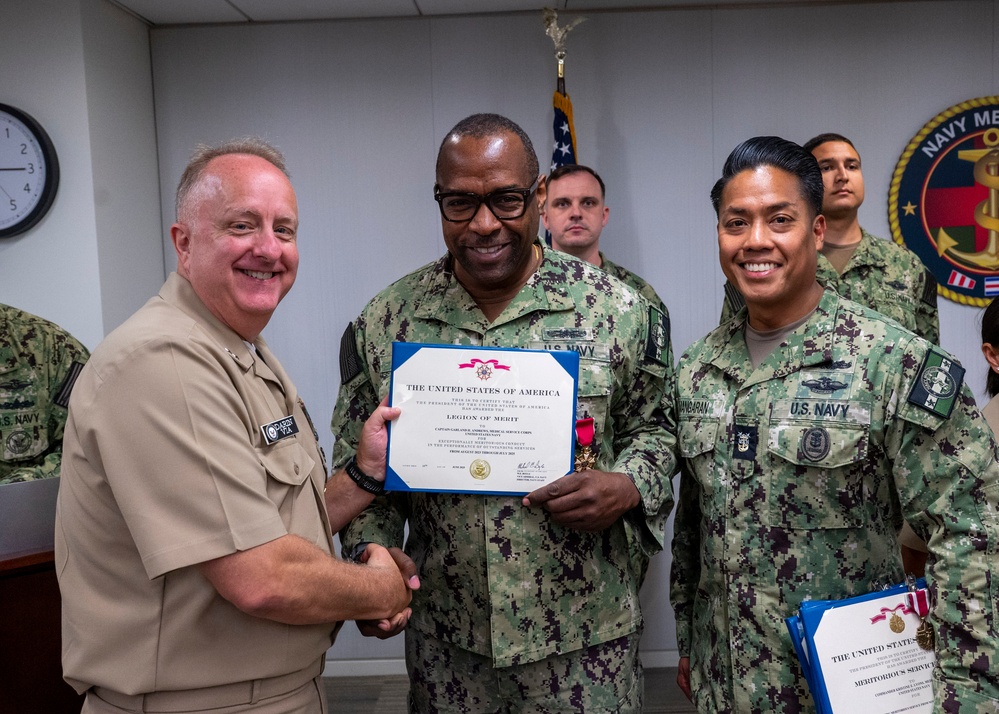 BUMED Hosts Awards Ceremony Honoring Sailors, Soldiers and Civilians
