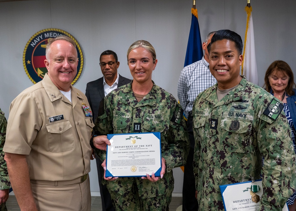 BUMED Hosts Awards Ceremony Honoring Sailors, Soldiers and Civilians