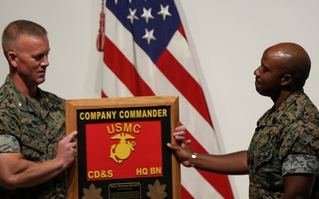 CD&amp;S Company Commander Change of Command Ceremony