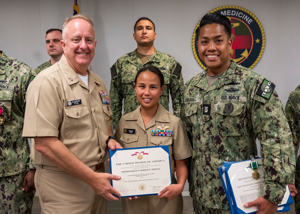 BUMED Hosts Awards Ceremony Honoring Sailors, Soldiers and Civilians