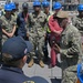 U.S. Pacific Fleet Master Chief Don Davis visits USS Halsey