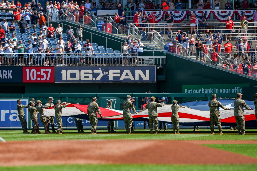 Independence Day game at Nationals Park