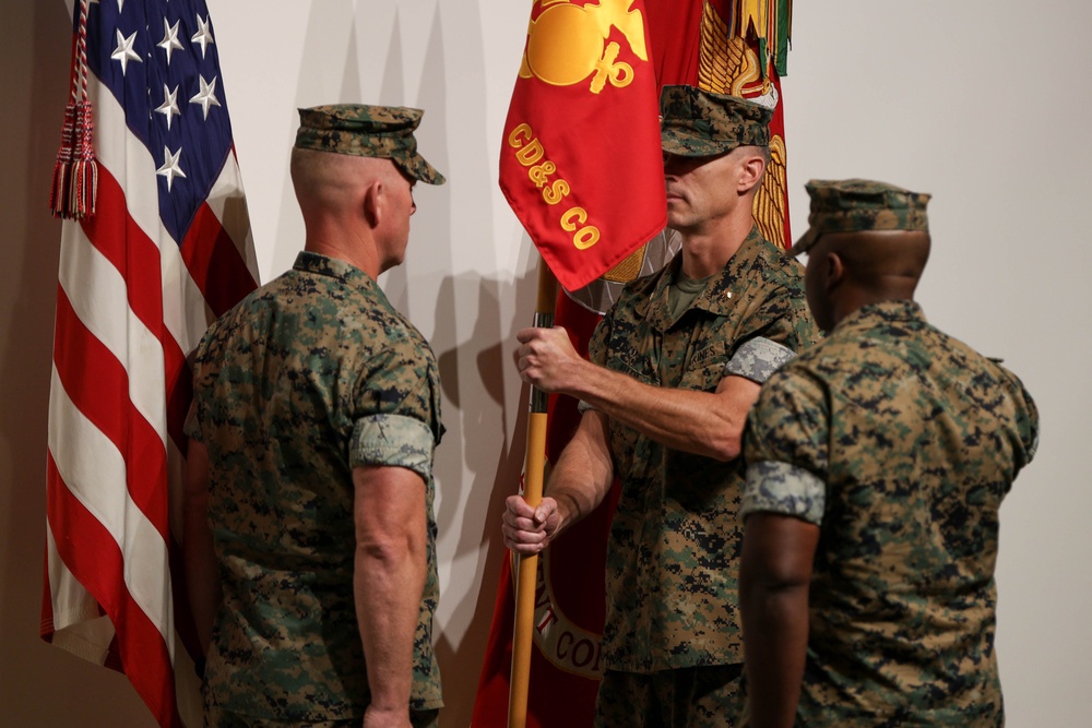CD&amp;S Company Commander Change of Command Ceremony