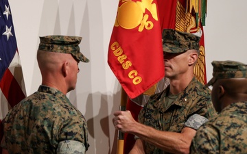 CD&amp;S Company Commander Change of Command Ceremony