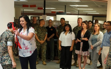 Commandant of the Marine Corps Meritoriously Promotes Cpl Tatiana Prillwitz