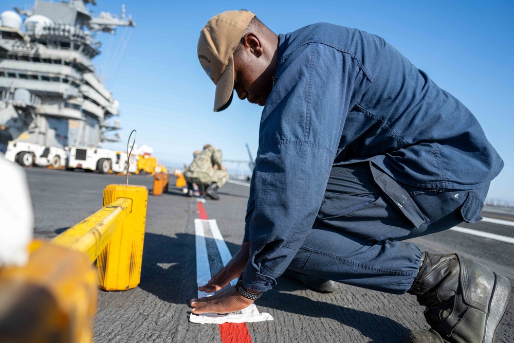 USS Theodore Roosevelt Maintenance Availability