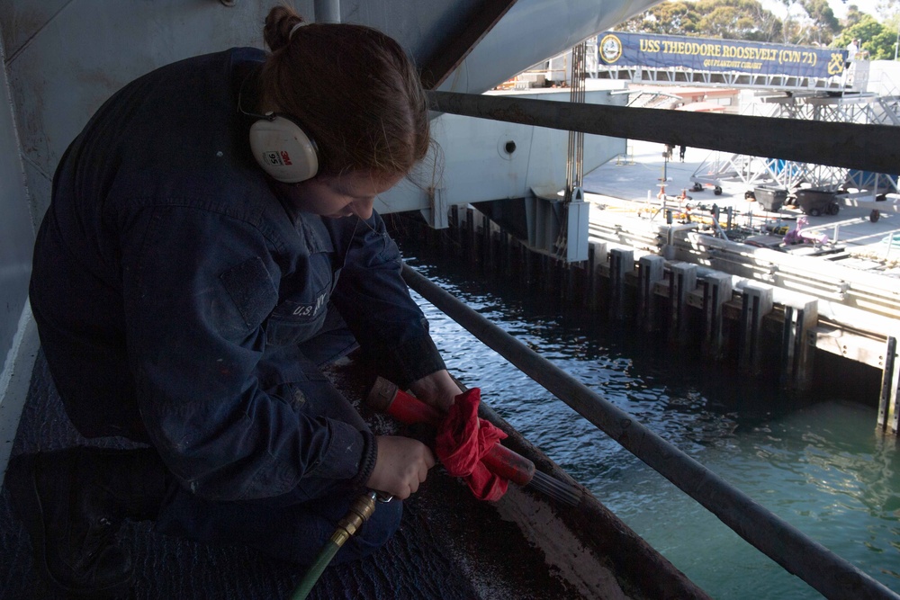 USS Theodore Roosevelt Maintenance Availability