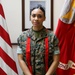 Commandant of the Marine Corps Meritoriously Promotes Cpl Tatiana Prillwitz