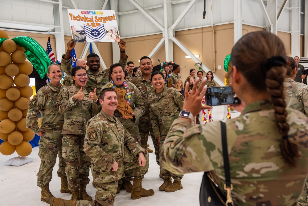 Travis AFB celebrates Airmen’s accomplishments with 2025 Tech. Sgt. Release Party