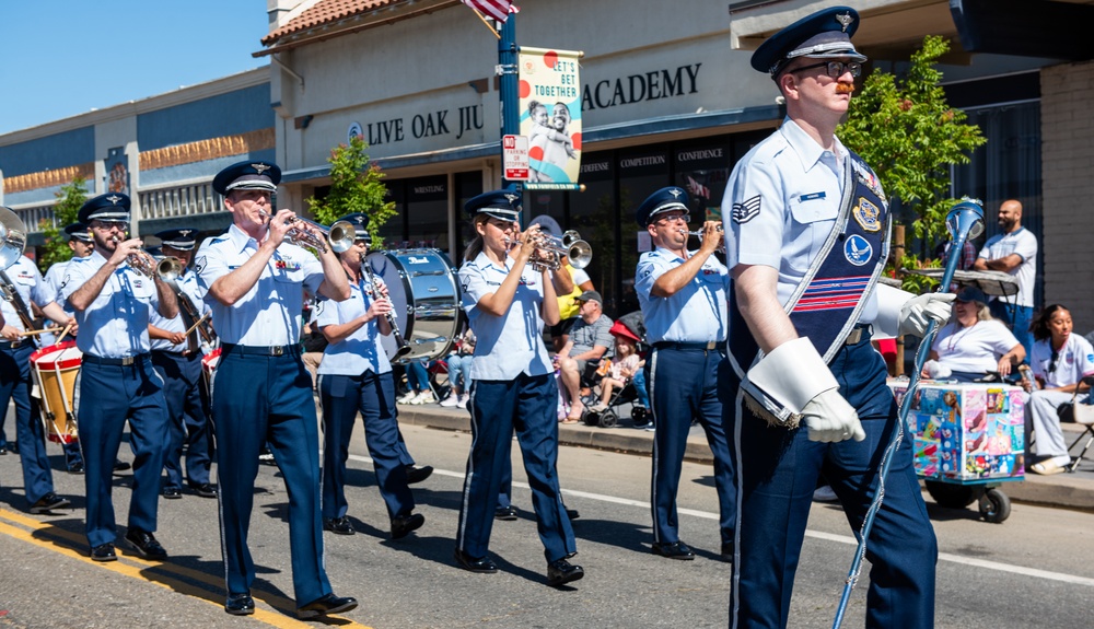 Travis AFB participates in 2025 Independence Day parade