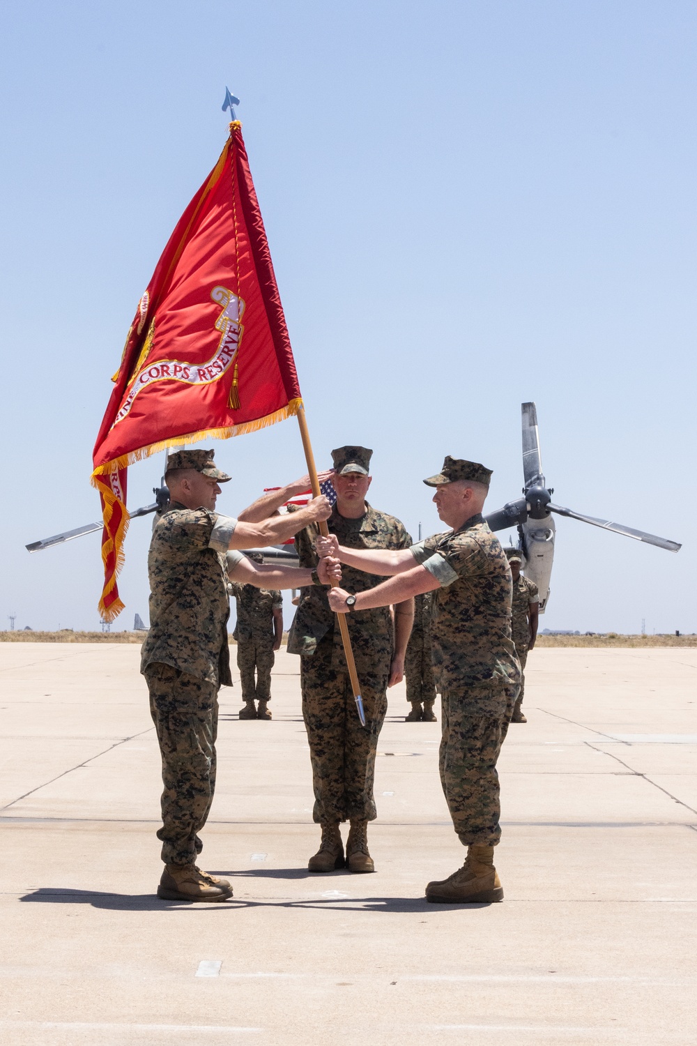 MAG-41 Detachment-B Change of Command