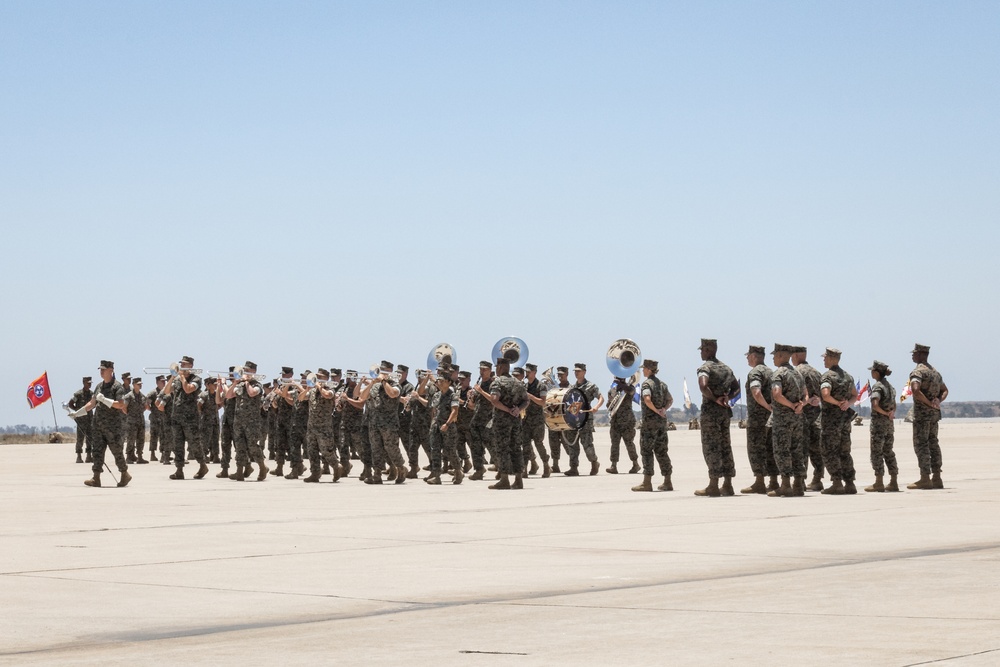 MAG-41 Detachment-B Change of Command