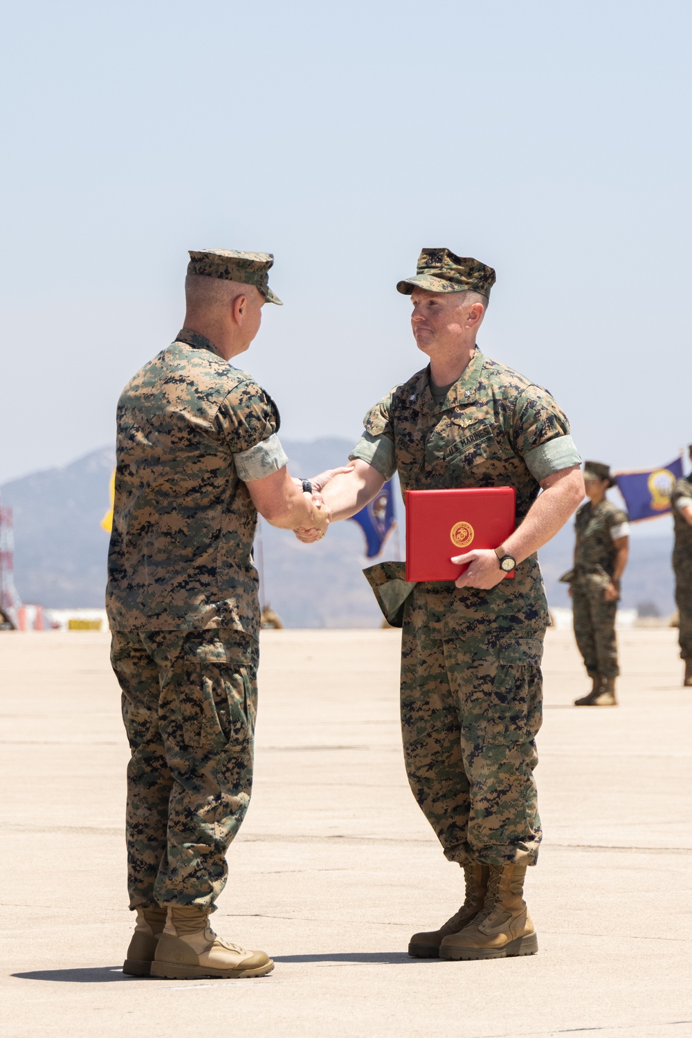 MAG-41 Detachment-B Change of Command