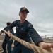 USS Winston S. Churchill (DDG 81) Departs Naval Weapons Station Yorktown