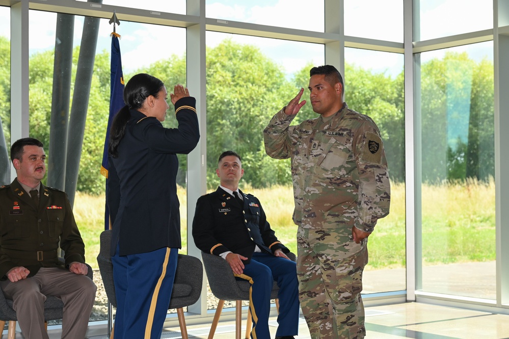 Three New Warrant Officers Pinned on U.S. Army Warrant Officer Corps' 107th Birthday