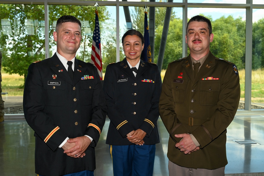 Three New Warrant Officers Pinned on U.S. Army Warrant Officer Corps 107th Birthday
