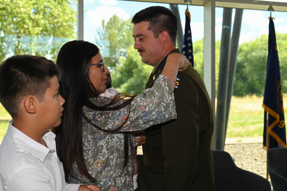 Three New Warrant Officers Pinned on U.S. Army Warrant Officer Corps 107th Birthday