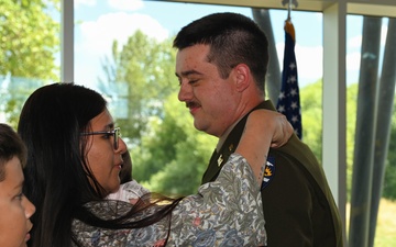 Welcome to the Cohort: Three New Warrant Officers Pinned on the U.S. Army Warrant Officer Corps 107th Birthday