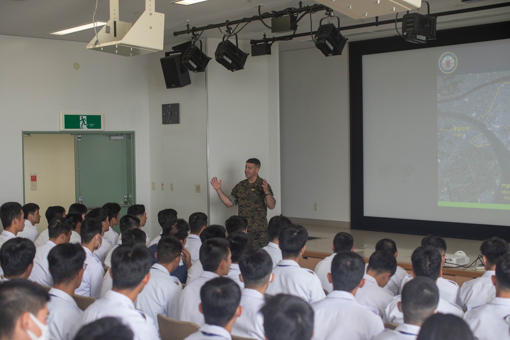JMSDF Cadet Base Tour at MCAS Iwakuni