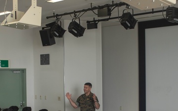 JMSDF Cadet Base Tour at MCAS Iwakuni