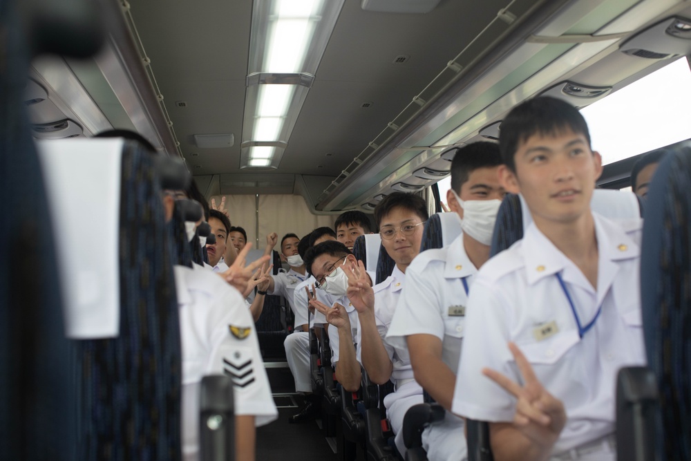 JMSDF Cadet Base Tour at MCAS Iwakuni