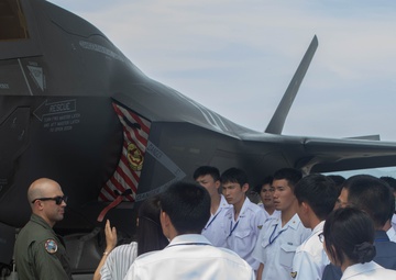 JMSDF Cadet Base Tour at MCAS Iwakuni