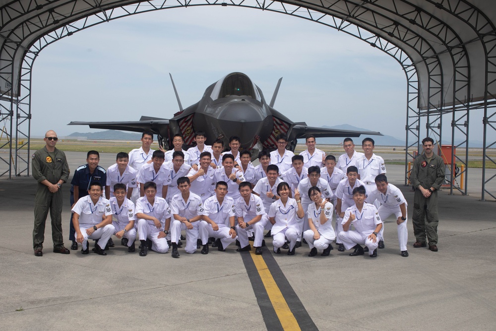 JMSDF Cadet Base Tour at MCAS Iwakuni