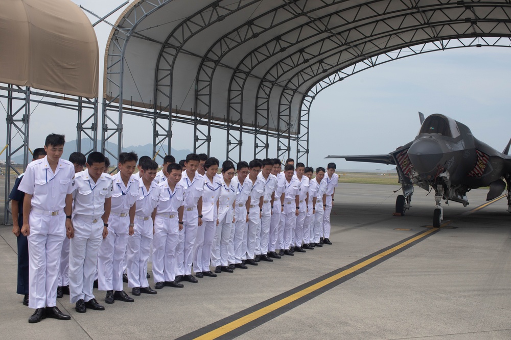 JMSDF Cadet Base Tour at MCAS Iwakuni