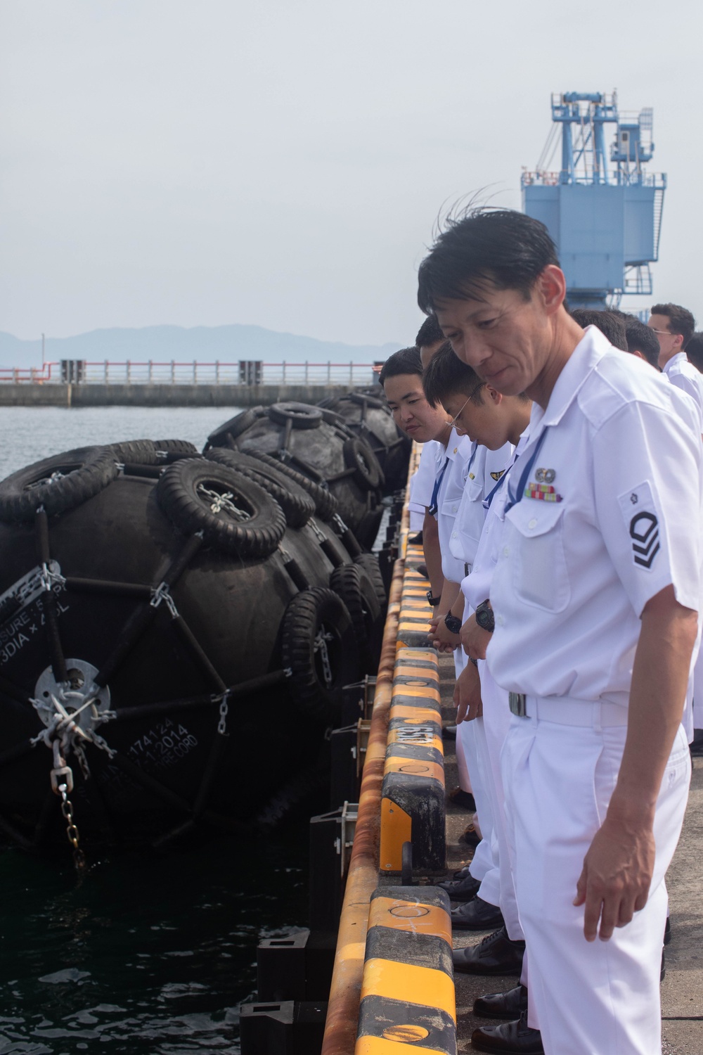JMSDF Cadet Base Tour at MCAS Iwakuni