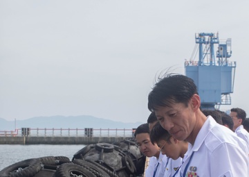 JMSDF Cadet Base Tour at MCAS Iwakuni