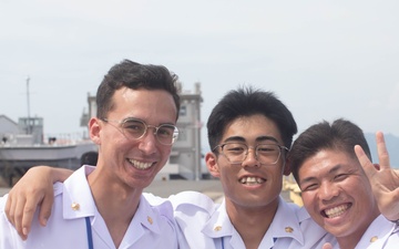 JMSDF Cadet Base Tour at MCAS Iwakuni