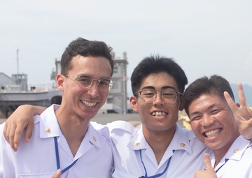 JMSDF Cadet Base Tour at MCAS Iwakuni