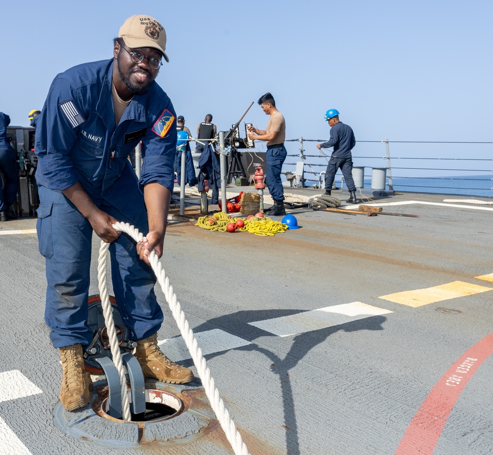 Cole Departs Guantanamo Bay Following Port Visit