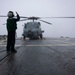 Shoup conducts flight quarters