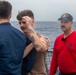 USS Benfold (DDG 65) holds OC Spray training during SRF-B course