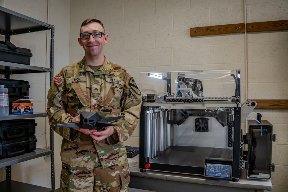 1st Air Cavalry Brigade 3D-printed small unmanned aircraft system