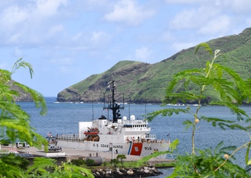 Coast Guard Cutter Harriet Lane returns home following patrol in Oceania