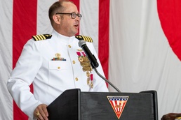 Naval Air Facilicty Misawa Holds Change of Command Ceremony