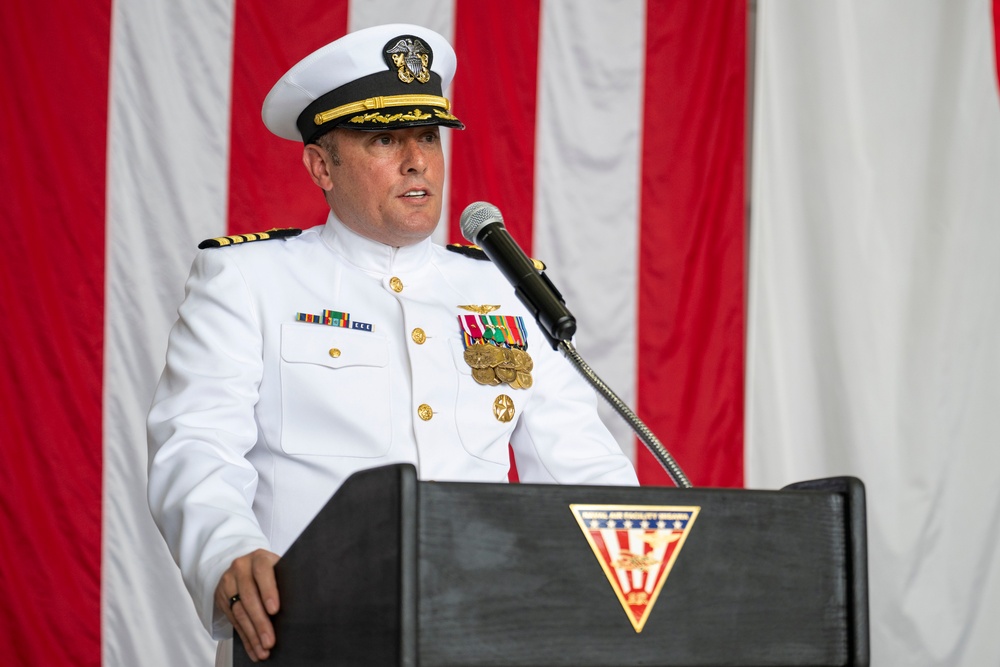 Naval Air Facility Misawa Holds Change of Command Ceremony