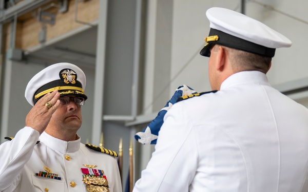 val Air Facility Misawa Holds Change of Command Ceremony