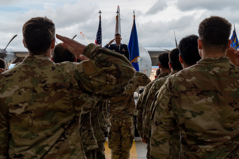 374 AMXS Change of Command