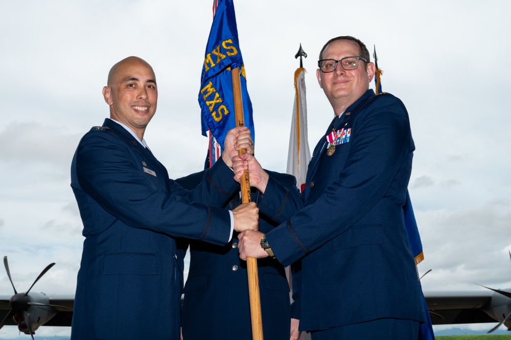 374 AMXS Change of Command