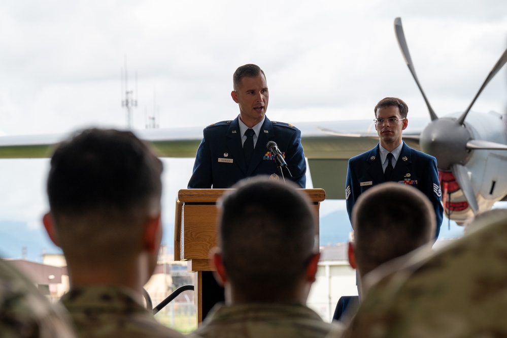 374 AMXS Change of Command