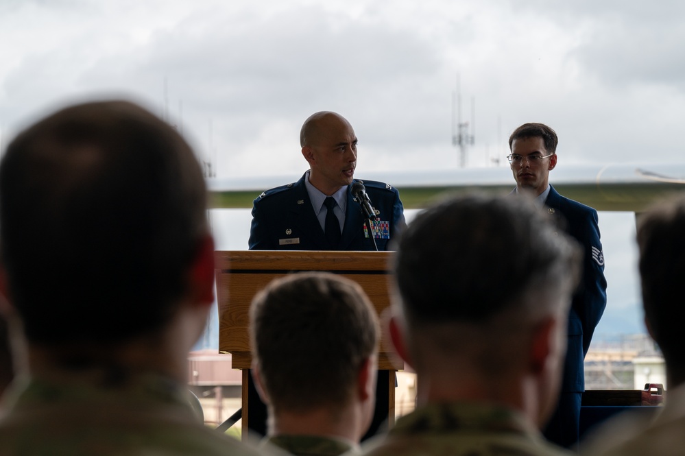 374 AMXS Change of Command