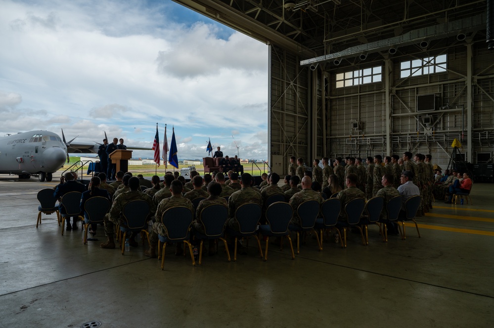 374 AMXS Change of Command