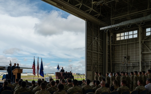 374 AMXS Change of Command