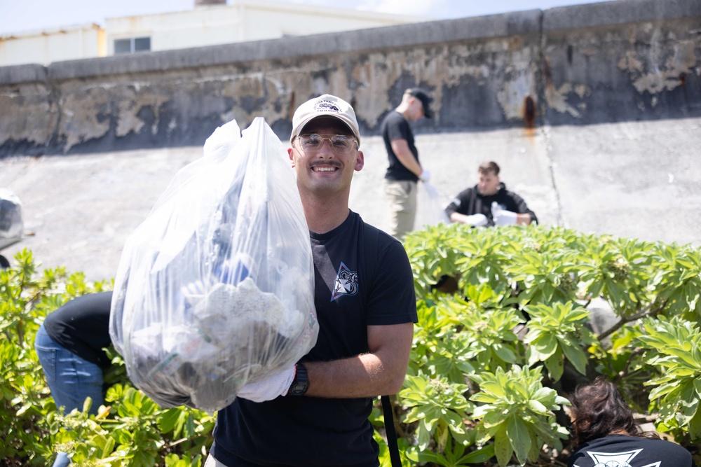 HMLA-169 conducts off base beautification
